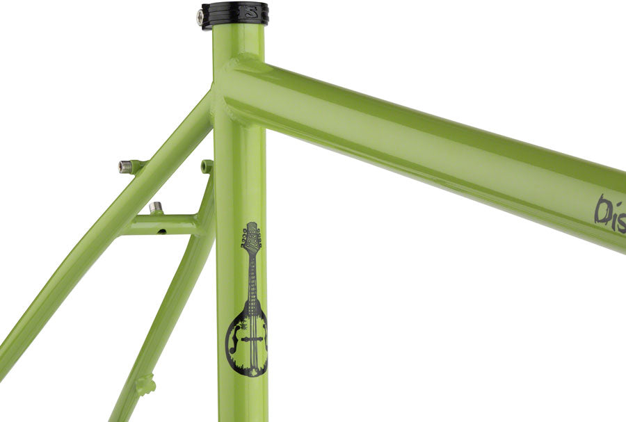 Surly Disc Trucker Frameset - 700c Steel Pea Lime Soup 58cm