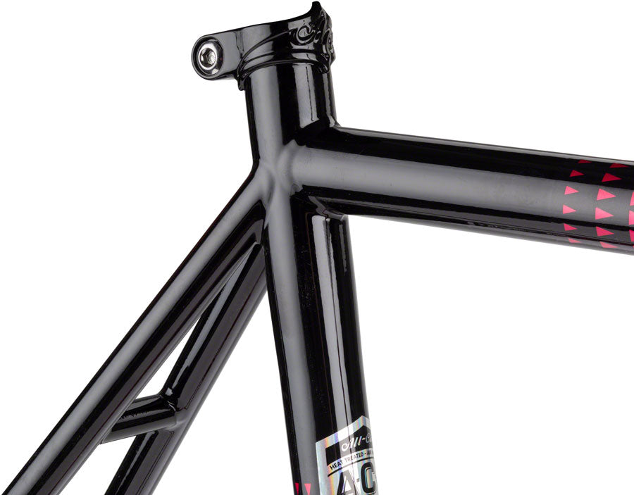 All-City Zig Zag Frameset - 700c Steel Sour Cherry Seltzer 61cm