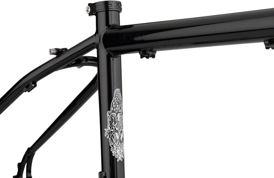 Surly Bridge Club Frameset - 27.5"/700c Steel Black Small