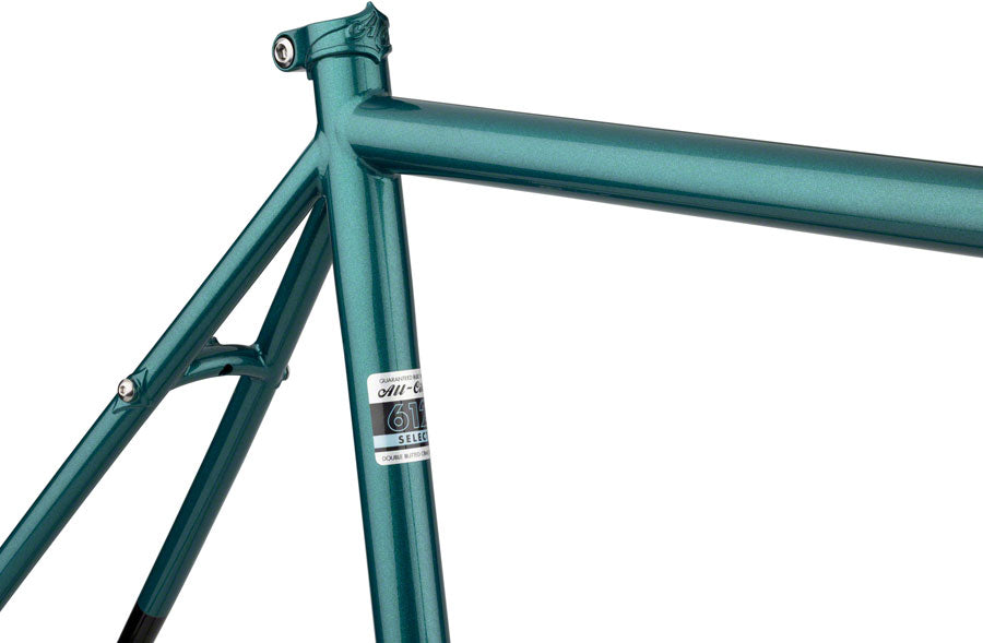 All-City Super Professional Frameset - 700c / 650b Steel Night Jade 46cm