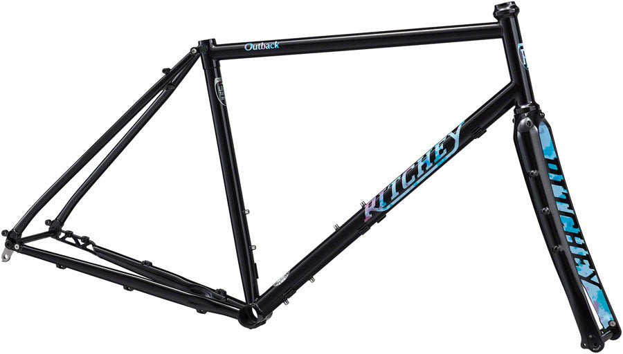 Ritchey Outback Frameset - 700c/650b Steel Aurora X-Small