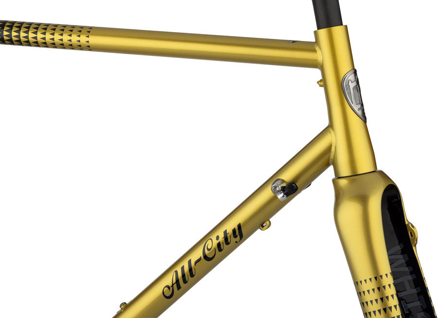 All-City Zig Zag Frameset - 700c Steel Golden Leopard 58cm