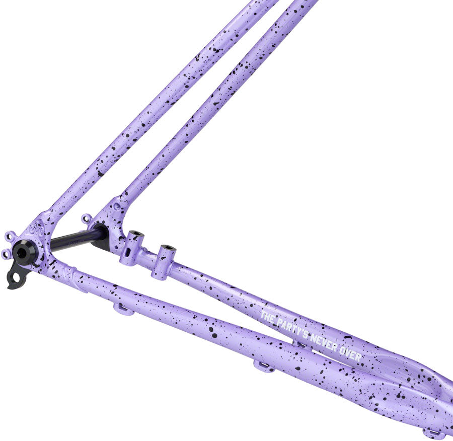 All-City Gorilla Monsoon Frameset - 650b/700c Steel Lavender Haze 49cm