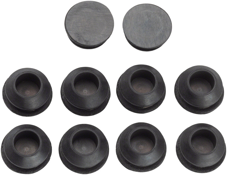 Jagwire Frame Plug Refill Bag - Closed Type 8.0mm Round Frame Port Bag/10 Plugs