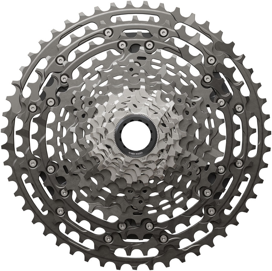 Shimano XTR CS-M9200-12 Cassette - 12-Speed 10-51t Hyperglide+ Micro Spline Gray