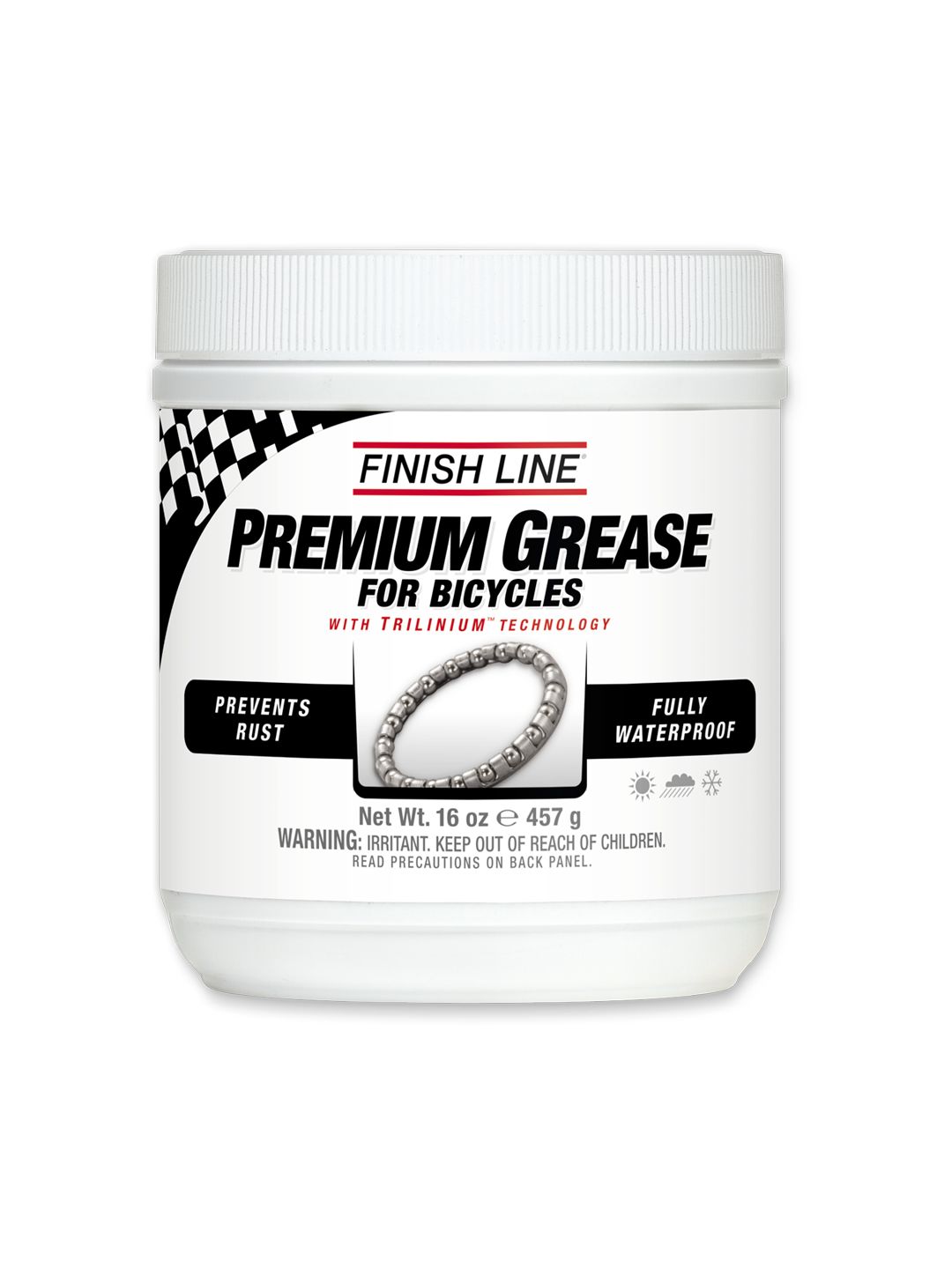 Finish Line Premium Grease with Trilinium Technology - 16oz Tub
