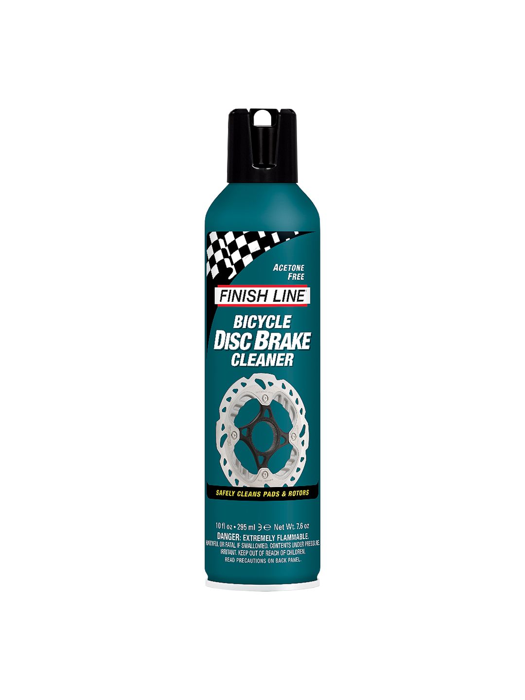 Finish Line Bicycle Disc Brake Cleaner 10oz Aerosol
