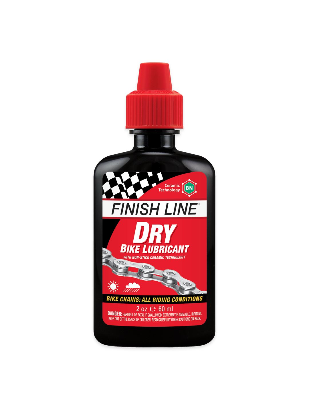 Finish Line Dry Lube with Ceramic Technology - 2oz Drip