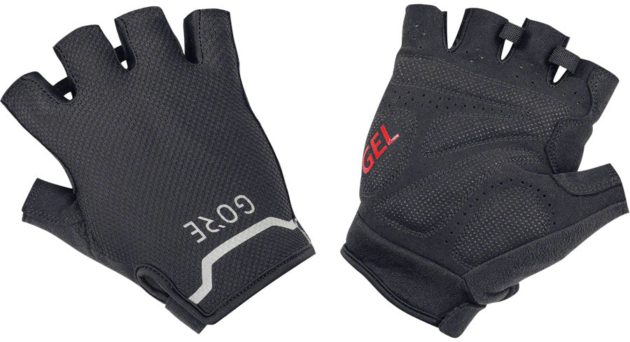 Gorewear C5 Short Gloves - Black Short Finger Medium