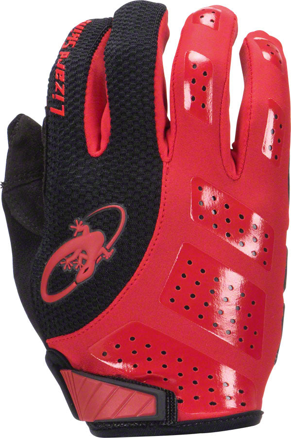 Lizard Skins Monitor SL Gel Gloves - Red/Black Full Finger Medium