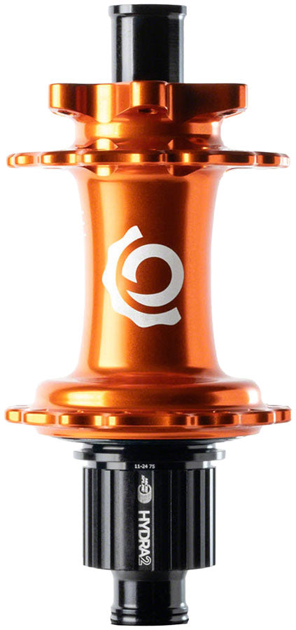 Industry Nine Hydra 2 Classic Rear Hub - 12 x 148mm 6-Bolt Micro Spline Orange 28H