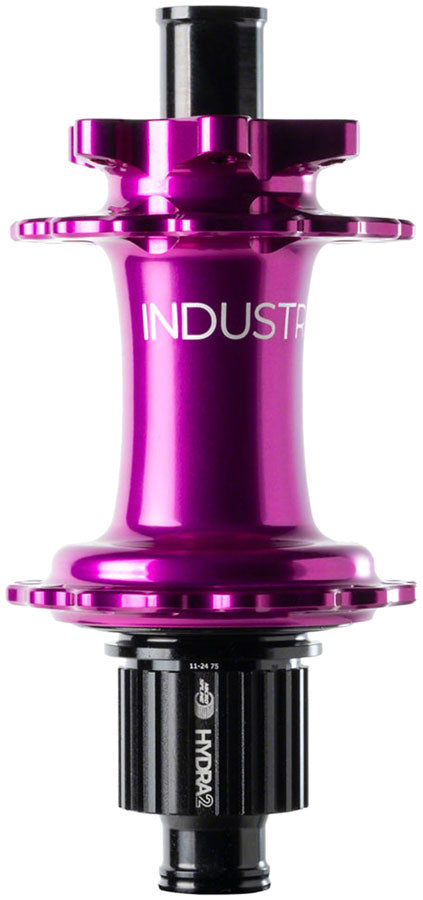 Industry Nine Hydra 2 Classic Rear Hub - 12 x 148mm 6-Bolt Micro Spline Purple 32H