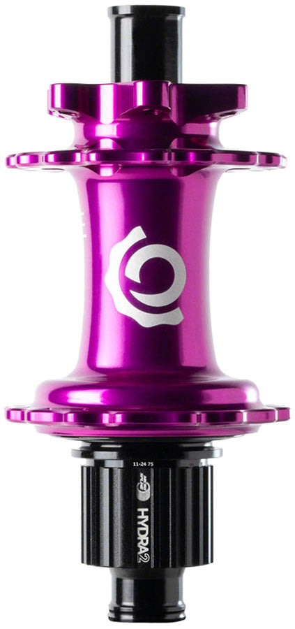Industry Nine Hydra 2 Classic Rear Hub - 12 x 148mm 6-Bolt Micro Spline Purple 28H