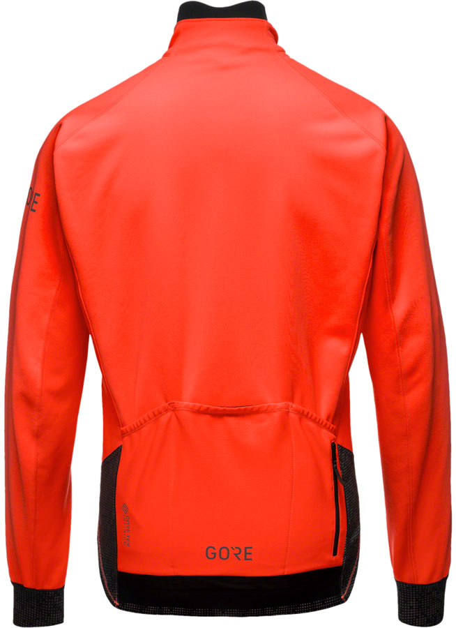 Gorewear C5 GTX I Thermo Jacket - Black/Fireball Mens Small