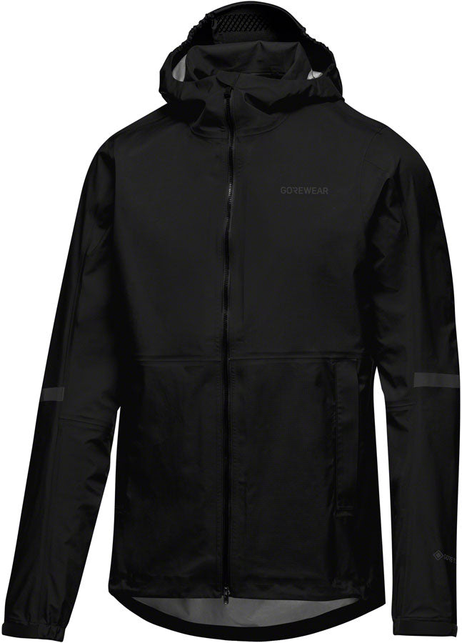 Gorewear Lupra Gore-Tex 2.0 Hooded Jacket - Black Mens Small