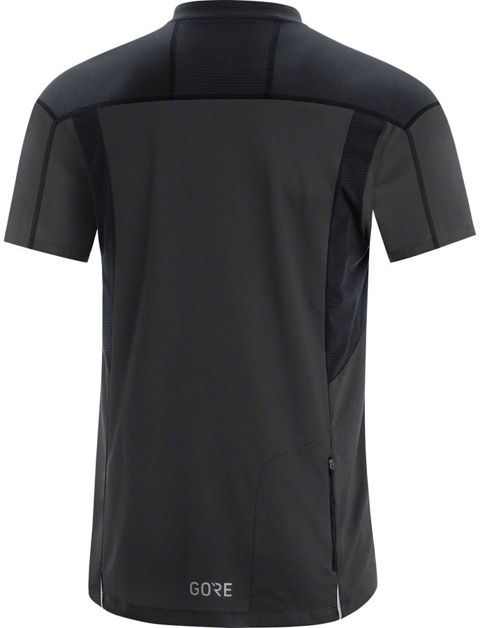 Gorewear C3 Zip Cycling Jersey - Terra Grey/Black Mens Small