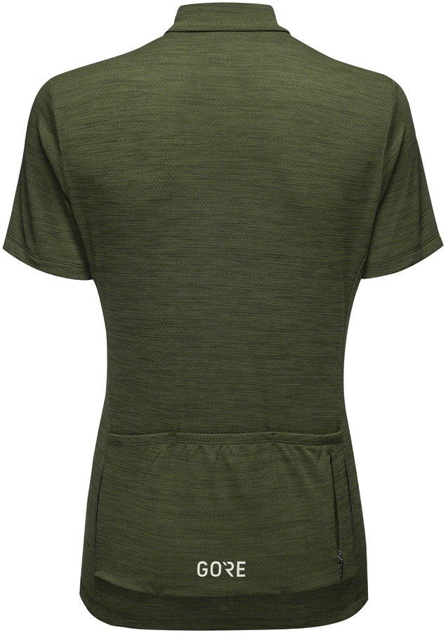 Gorewear C3 Jersey - Utility Green Womens Small 4-6