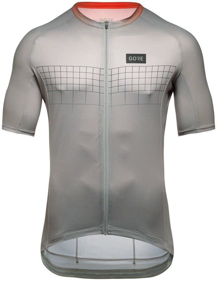 Gorewear Grid Fade Jersey 2.0 - Gray/Fire Womens X-Small