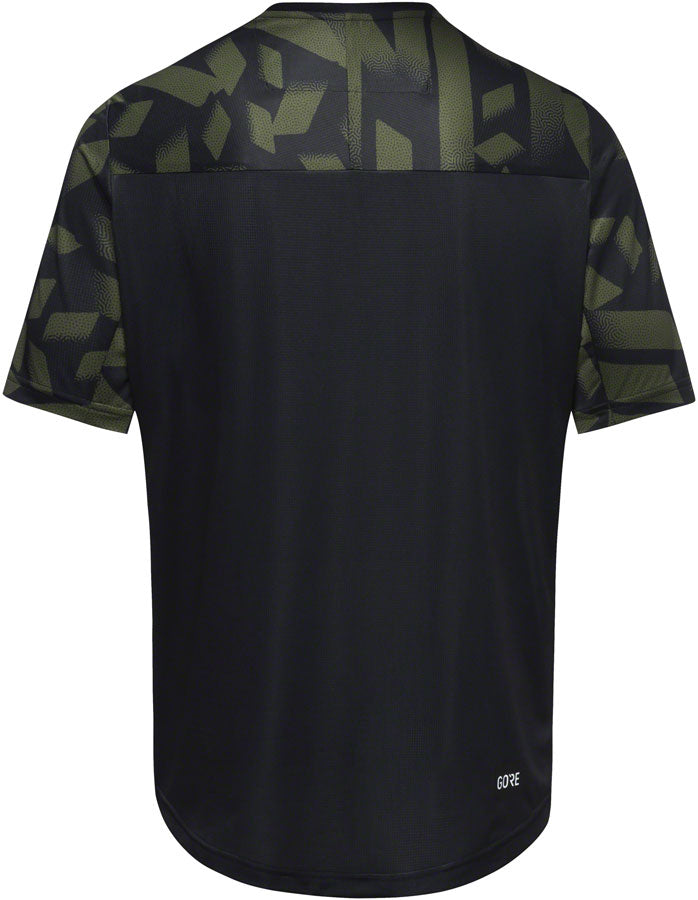 Gorewear Trail KPR Daily Jersey - Black/Green Mens Medium
