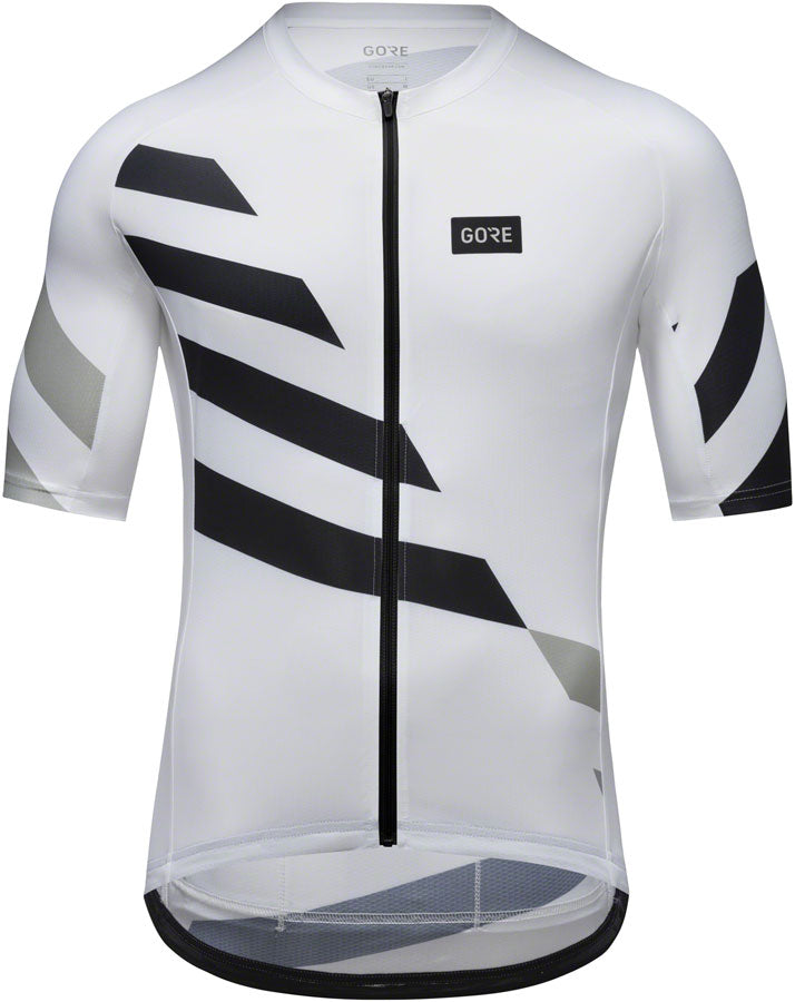 Gorewear Spirit Signal Jersey - White/Black Mens Medium
