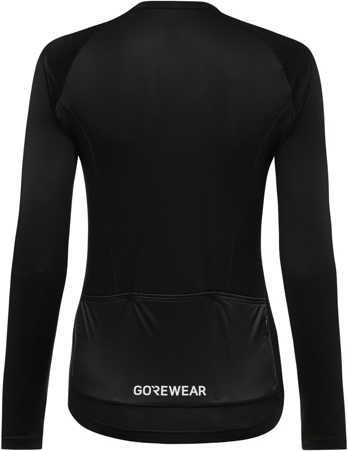 Gorewear Spinshift Long Sleeve Jersey - Black Womens Large/12-14