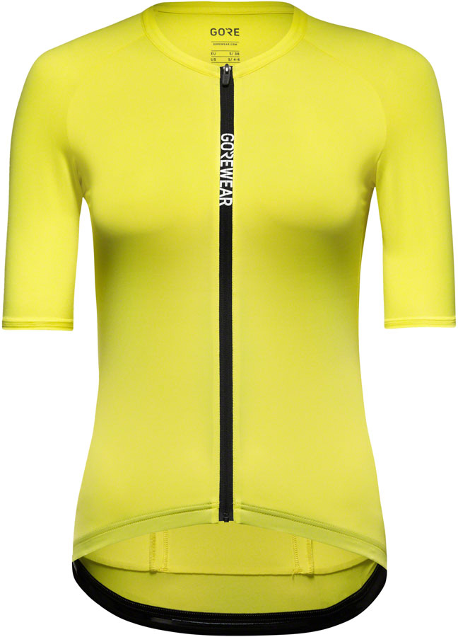 Gorewear Spinshift Jersey - Neon Yellow Womens Medium/8/10
