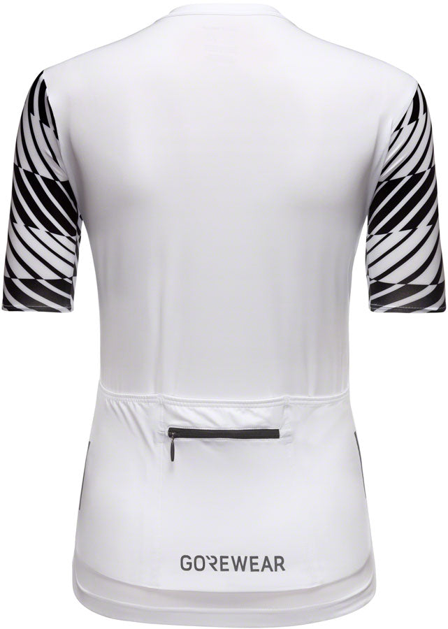 Gorewear Swiftride Optical Jersey - White/Black Womens Small