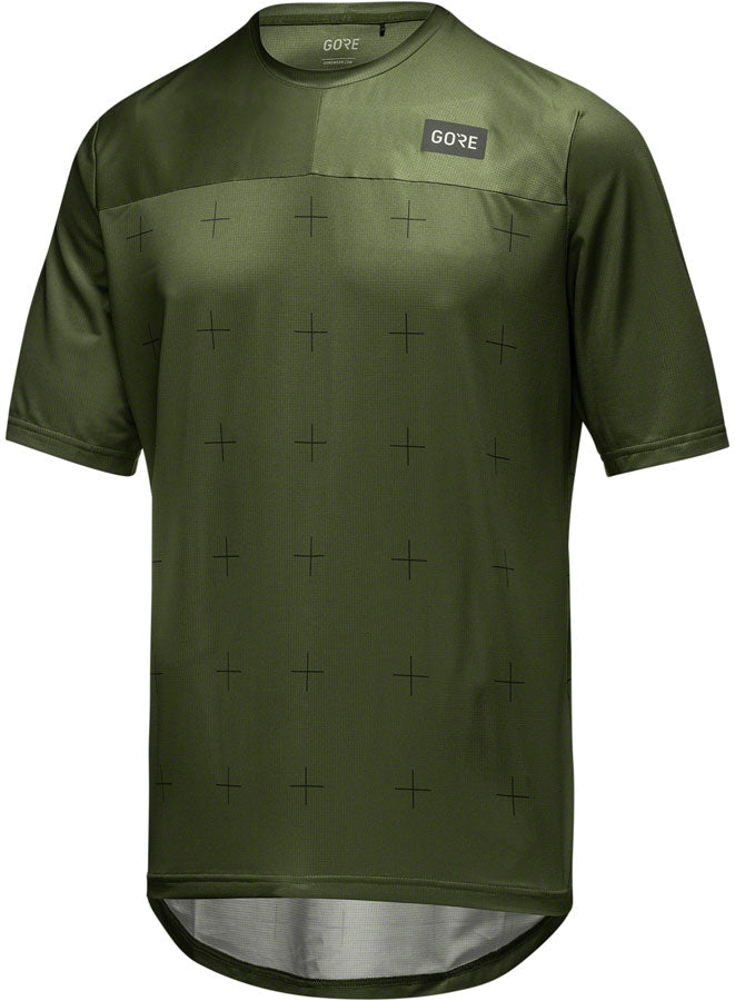Gorewear Trail KPR Daily Jersey - Utility Green Mens X-Large