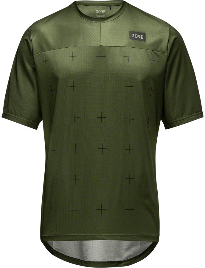 Gorewear Trail KPR Daily Jersey - Utility Green Mens X-Large