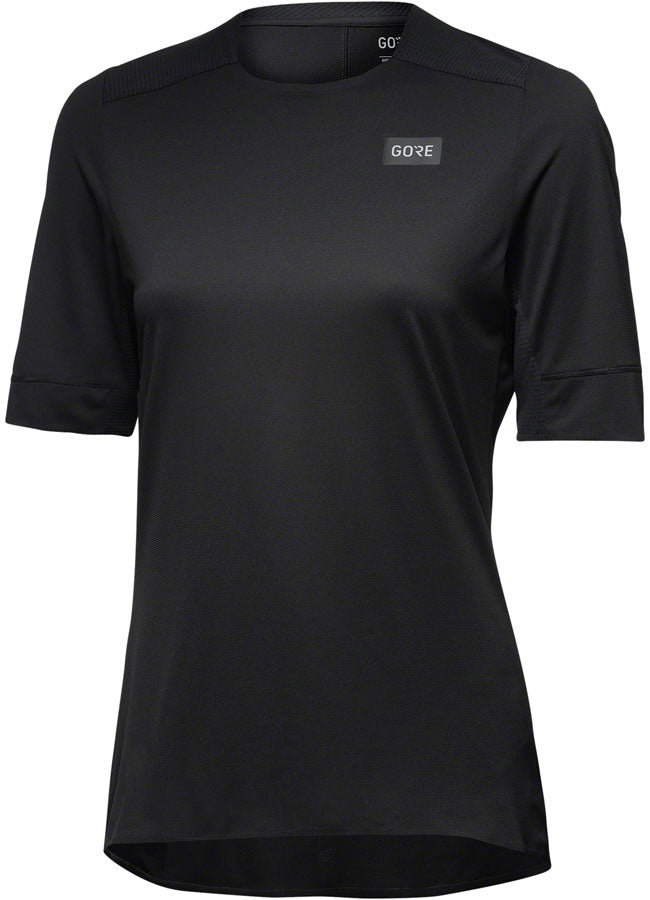 Gorewear Trail KPR Tech Jersey - Black Womens Medium