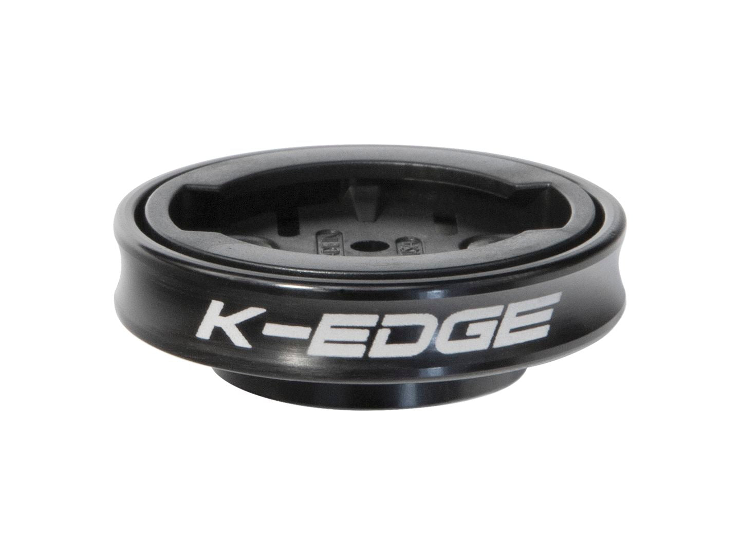 K-EDGE Gravity Cap Stem Mount for Garmin Quarter Turn Type Computers Black