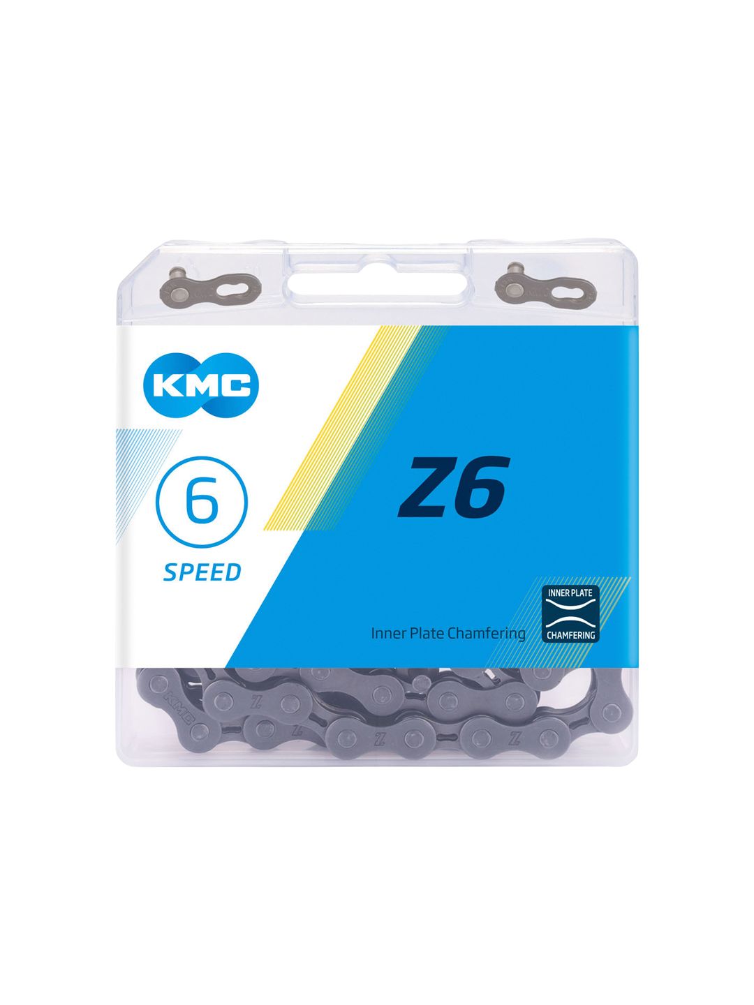KMC Z6 Chain - 6 7-Speed 116 Links Gray