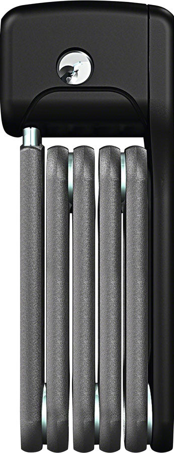 Abus BORDO Lite Mini 6055K/60 Folding Lock - Keyed 2 5mm SH Bracket Black