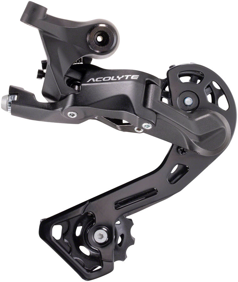 microSHIFT Acolyte Rear Derailleur - 8 Speed Medium Cage Black