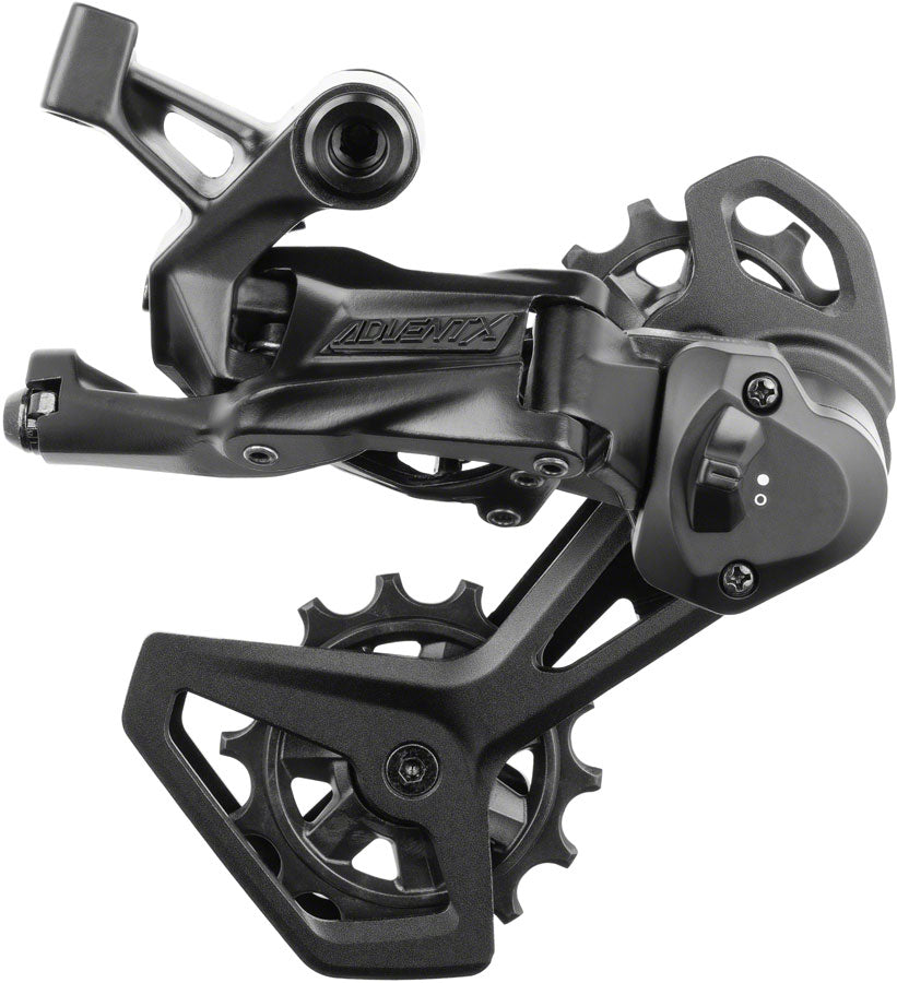 microSHIFT ADVENT X V2 Rear Derailleur - 10-Speed Medium Cage Clutch ADVENT X Sword Compatible BLK Ver. 2