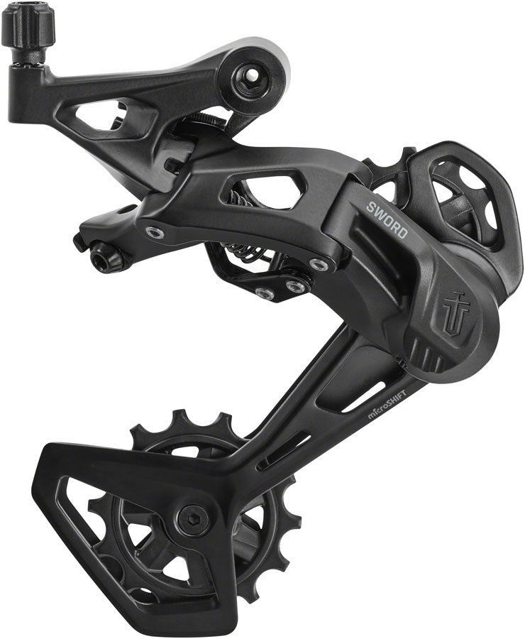 microSHIFT Sword BLK 2x9-Speed Groupset - Includes Brake/Shifters Front Derailler Braze-On Rear Derailleur Long Cage 11-38t Cassette