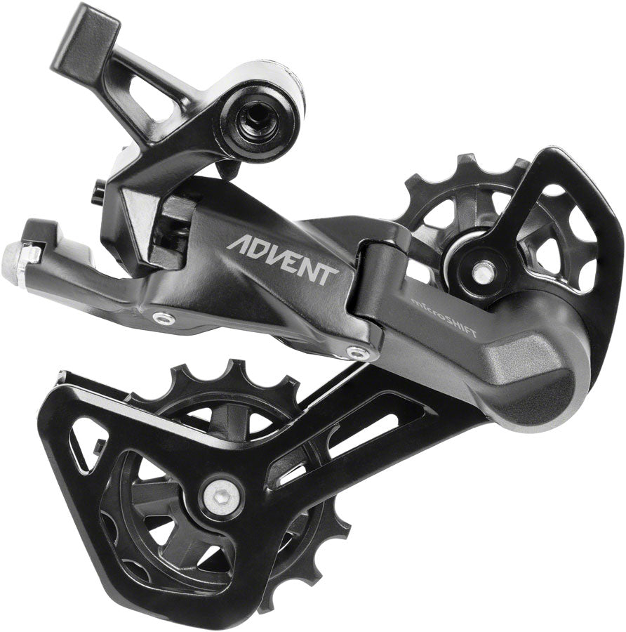 microSHIFT ADVENT RD-M619M-B Rear Derailleur - 9 Speed Medium Cage Black