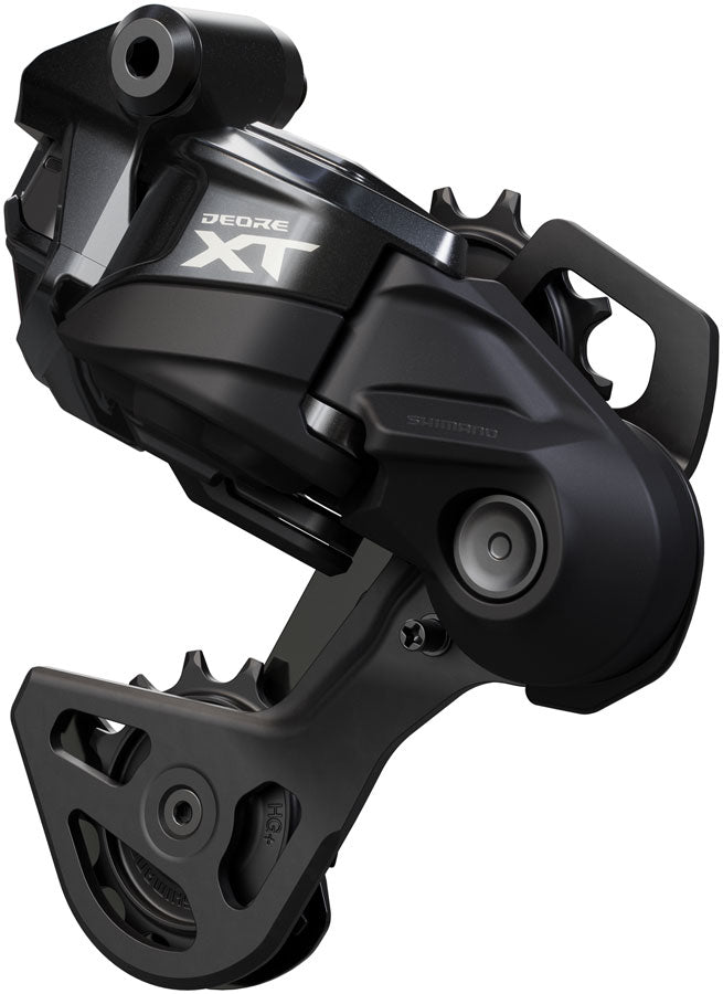 Shimano Deore XT RD-M8250-GS Di2 Wireless Rear Derailleur - 12-Speed Medium Cage Shadow ES BLK/Gray