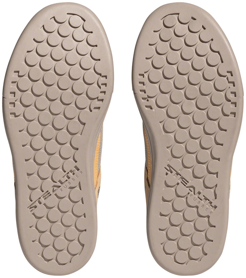 Five Ten Freerider Flat Shoes - Womens Wonder Taupe/Ftwr White/Acid Orange 8.5