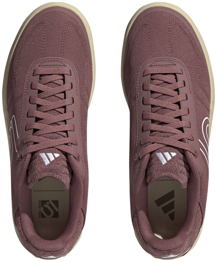 Five Ten Sleuth Deluxe Canvas Flat Shoes - Womens Quiet Crimson/Ftwr White/Core BLK 10.5