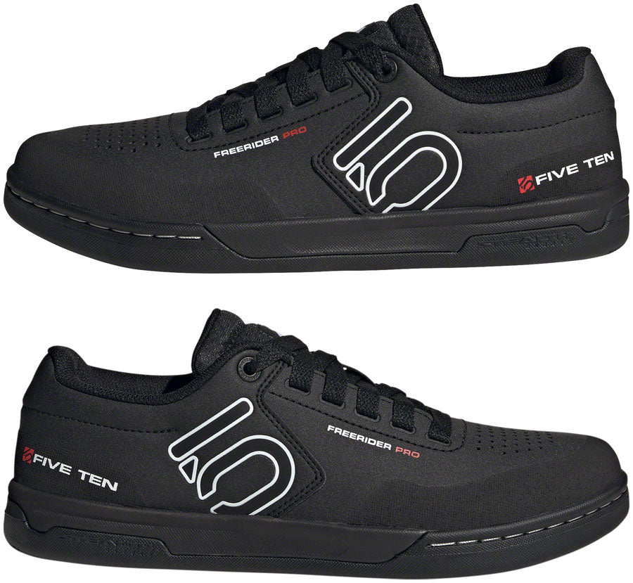 Five Ten Freerider Pro Flat Shoes - Mens Core Black/Ftwr White/Ftwr White 8