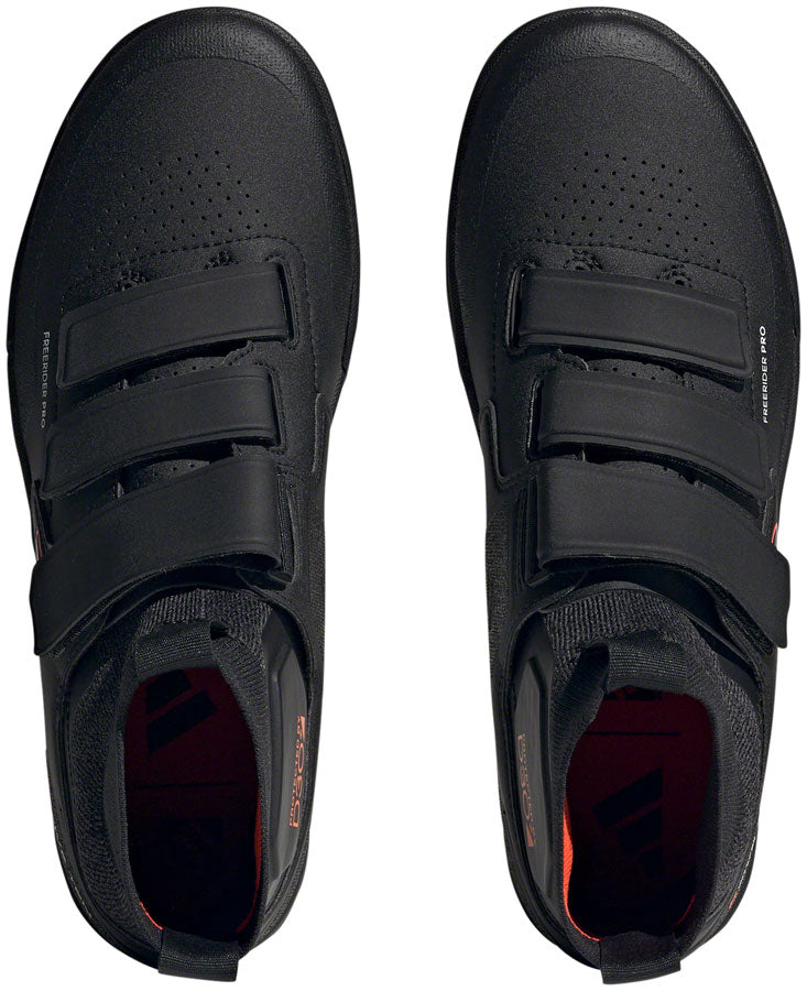 Five Ten Freerider Pro Mid VCS Flat Shoes - Mens Core BLK/Solar Red/Gray Three 11.5