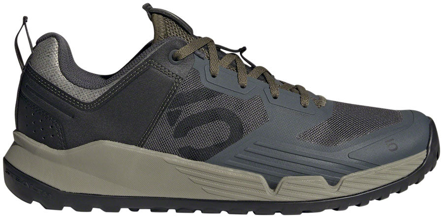 Five Ten Trailcross XT Flat Shoes - Mens Gray Six/Core BLK/Olive Strata 9.5