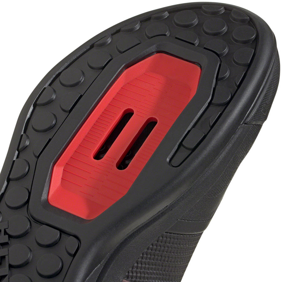 Five Ten Hellcat Pro Mountain Clipless Shoes - Mens Core BLK/Core BLK/Red 7.5