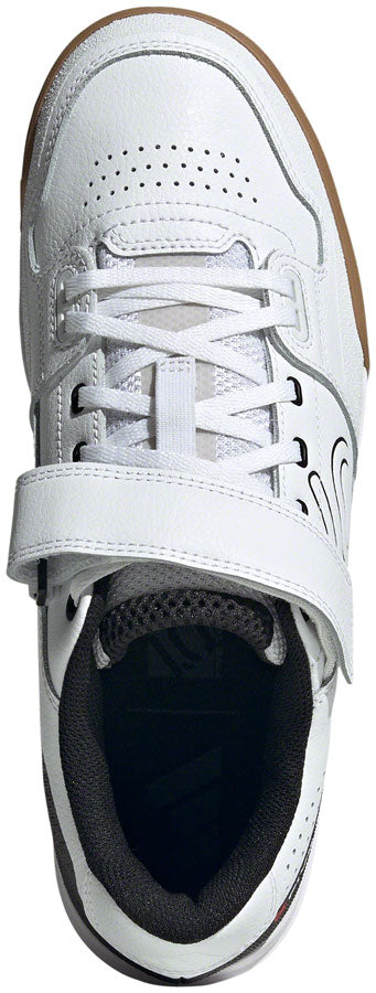 Five Ten Hellcat Mountain Clipless Shoes - Mens FTWR White/Core BLK/Red 7.5