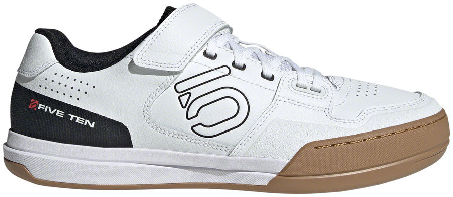 Five Ten Hellcat Mountain Clipless Shoes - Mens FTWR White/Core Black/Red 7