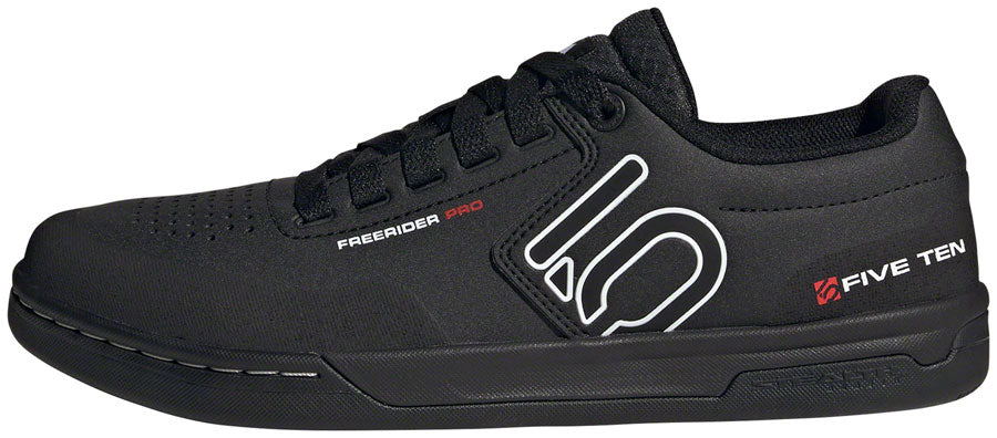 Five Ten Freerider Pro Flat Shoes - Mens Core Black/FTWR White/FTWR White 6