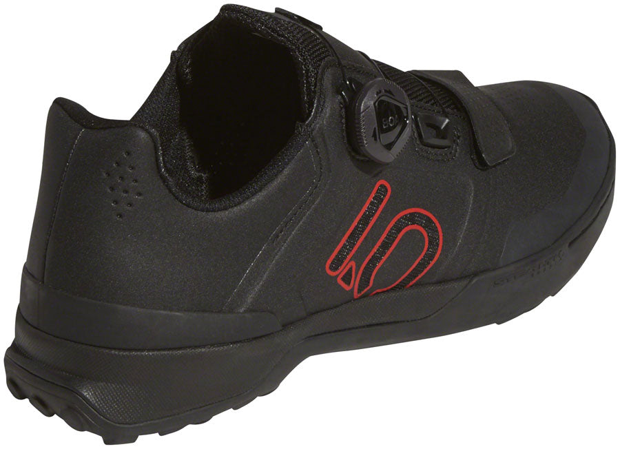 Five Ten Kestrel Pro BOA Mountain Clipless Mountain Clipless Shoes - Mens Core BLK / Red / Gray Six 13