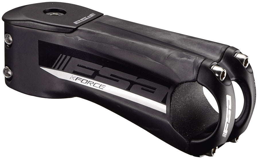FSA K-Force Light Stem 31.8mm Clamp Diameter 100mm Length -6° Angle Lightweight Road Profile – Carbon