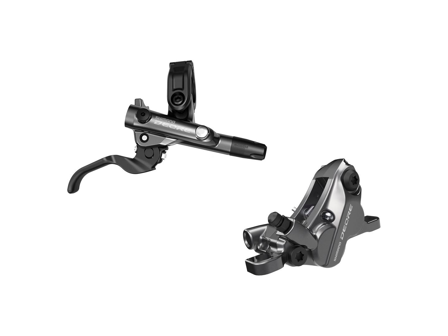Brakeset Shimano M6120 Deore Assembled Black Rear/Right